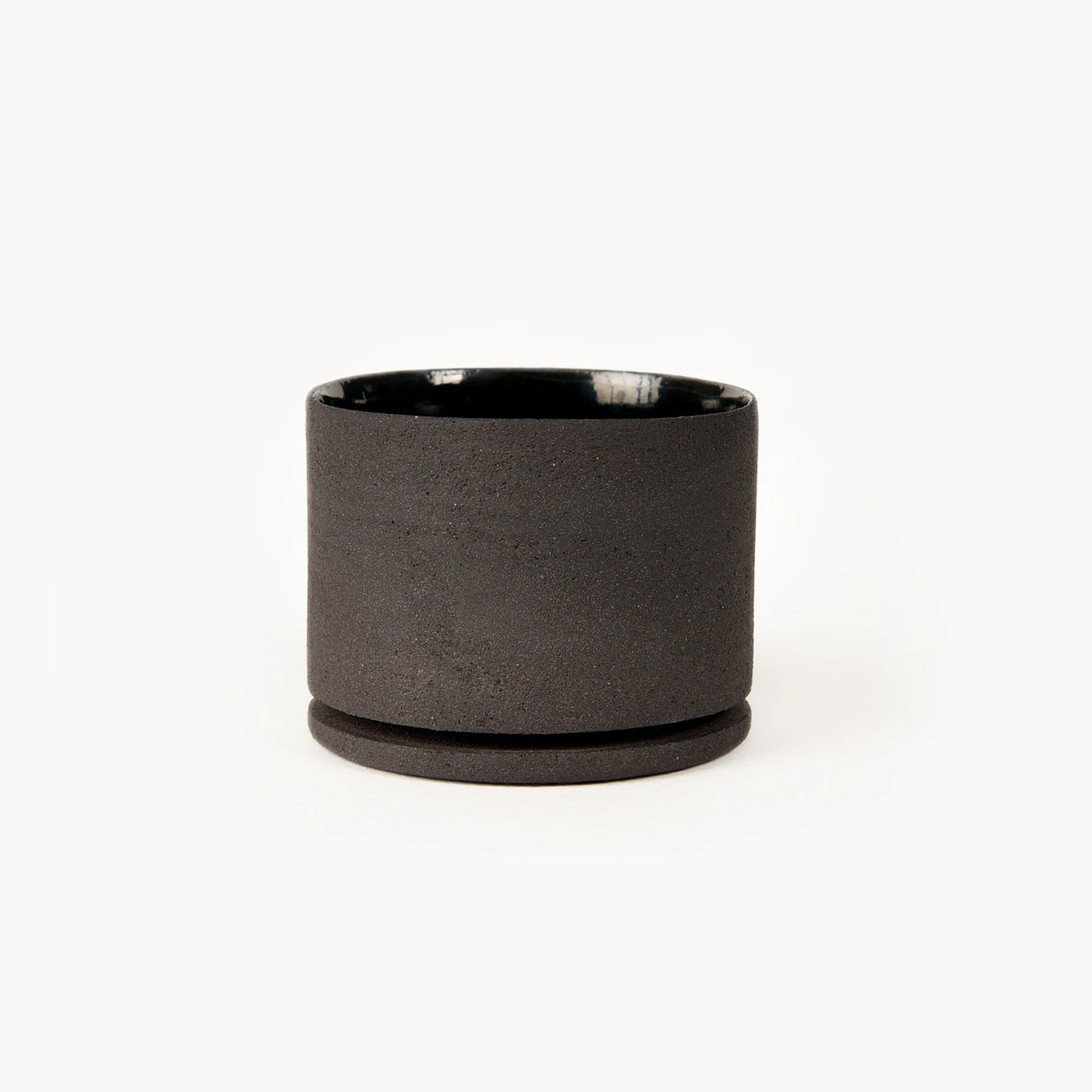 Toffee Siyah Espresso Fincanı – 80 ml Stoneware – 1 Adet