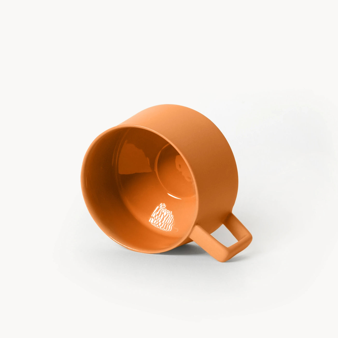 Lumière Orange Kahve Fincanı – Limoges Fransız Porseleni, 200 ml - 5