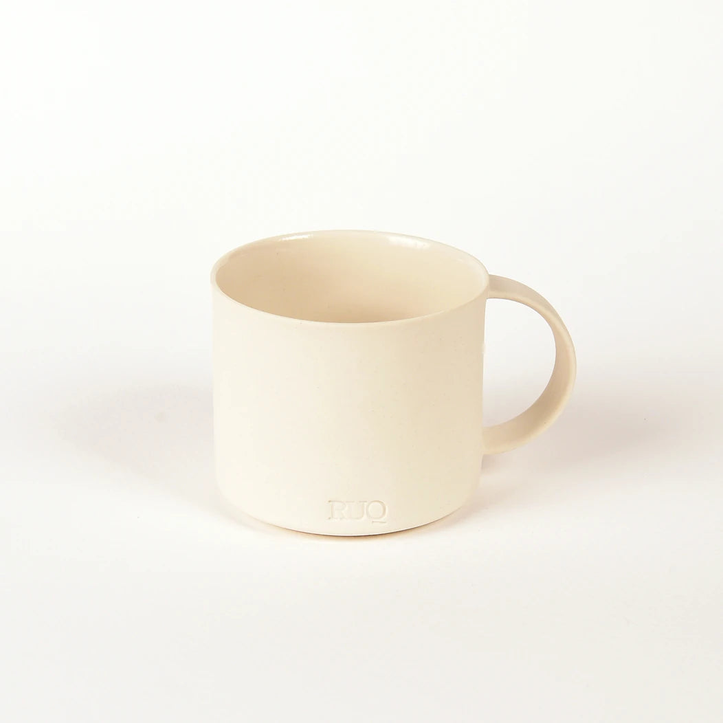 Pebble Beyaz Türk Kahvesi Fincanı ve Tabağı – 70 ml Limoges Porselen – 1 Adet - 3