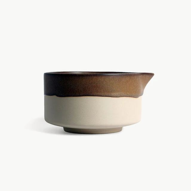 Kahverengi Matcha Kasesi & Whisk Set (600 ml) - 2