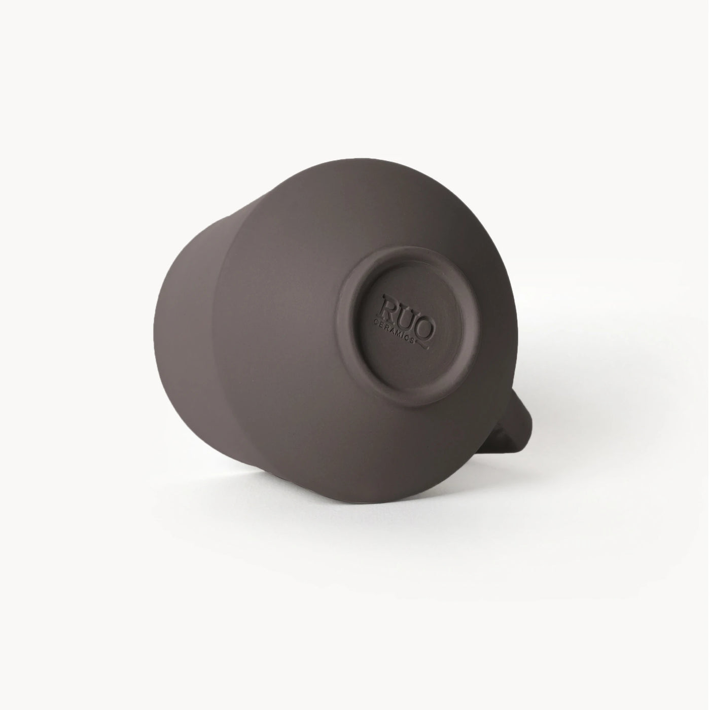 Lumière Dark Brown Kupa – Limoges Fransız Porseleni, 300 ml - 3
