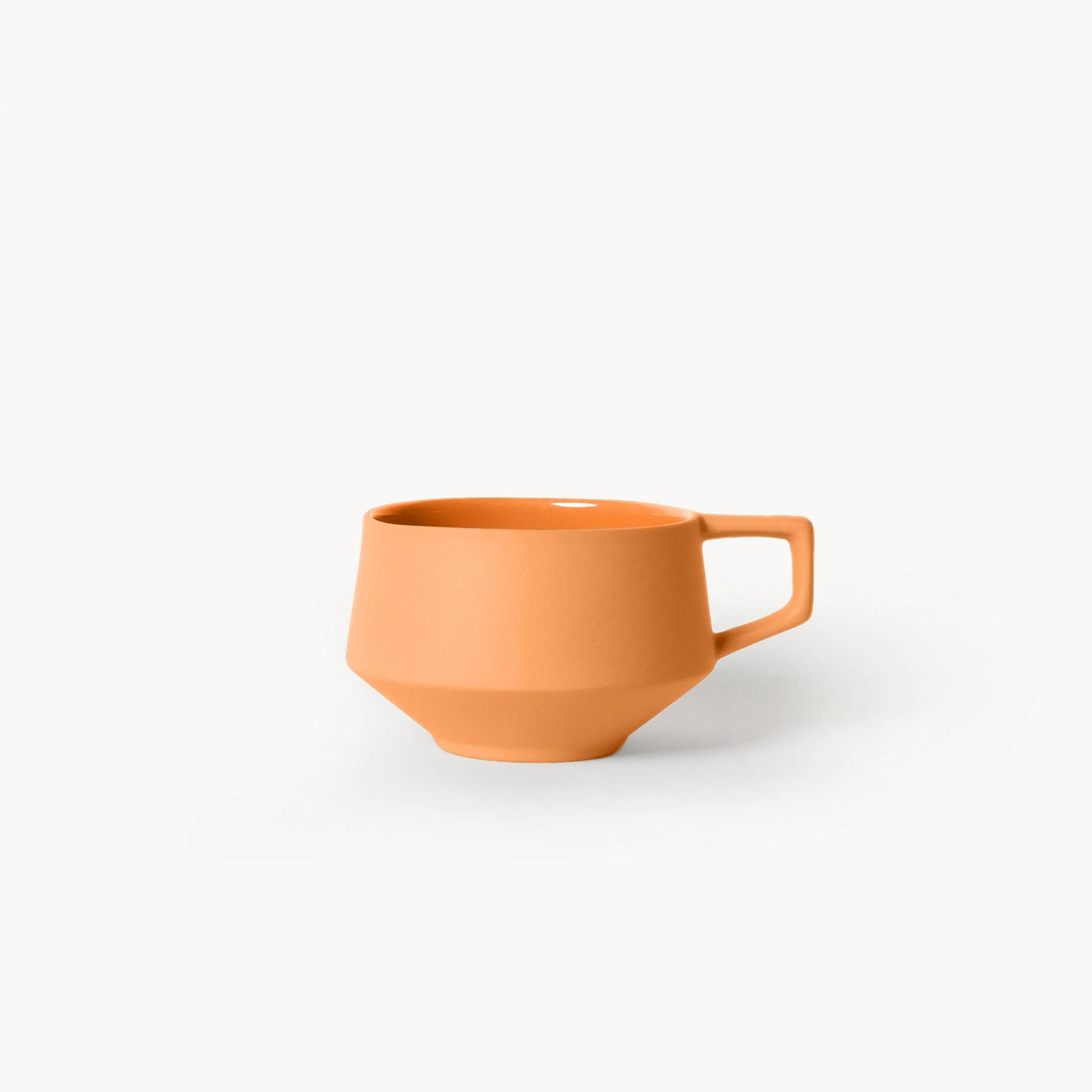Lumière Orange Türk Kahvesi Fincanı – Limoges Fransız Porseleni, 70 ml - 4