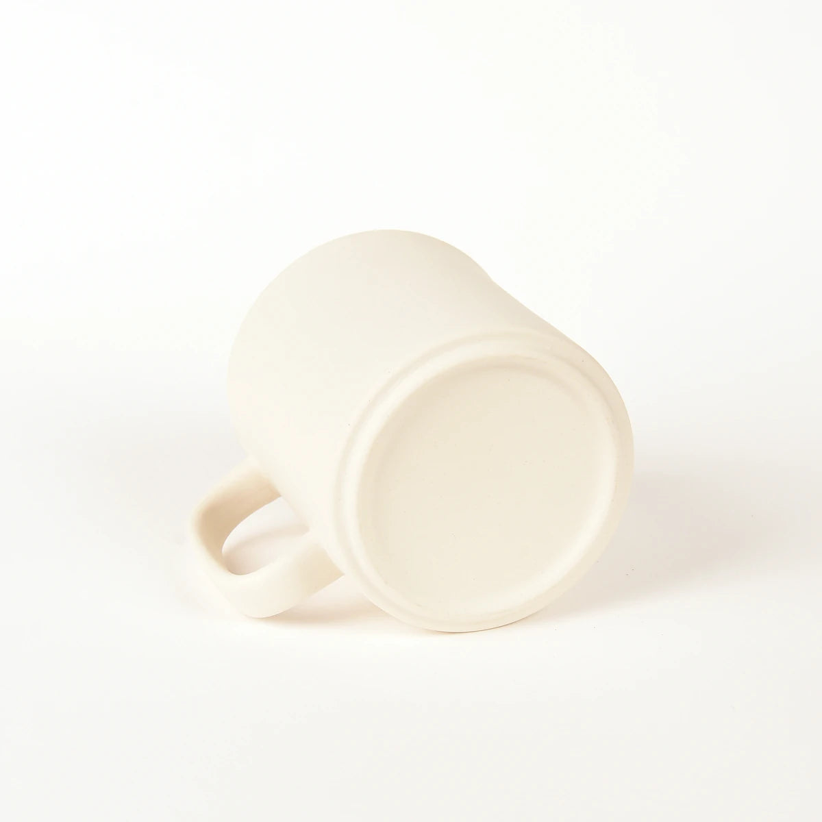 Pebble Beyaz Kupa – 270 ml Limoges Porselen – 1 Adet - 3