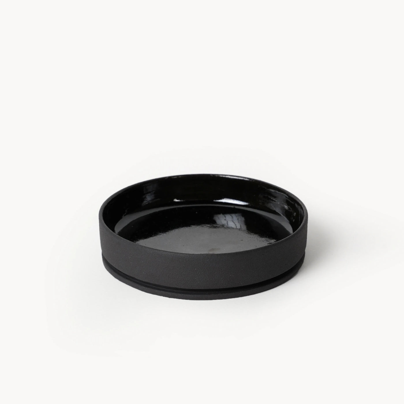 Toffee Siyah Meze Tabağı – Stoneware, Ø13 cm - 3