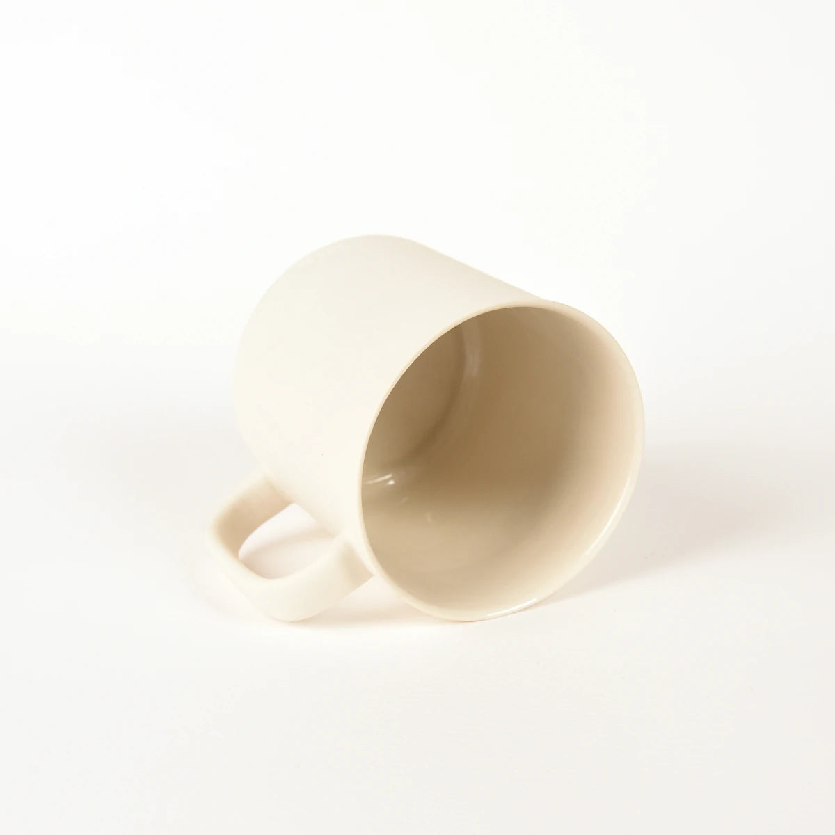 Pebble Beyaz Kupa – 270 ml Limoges Porselen – 1 Adet - 2