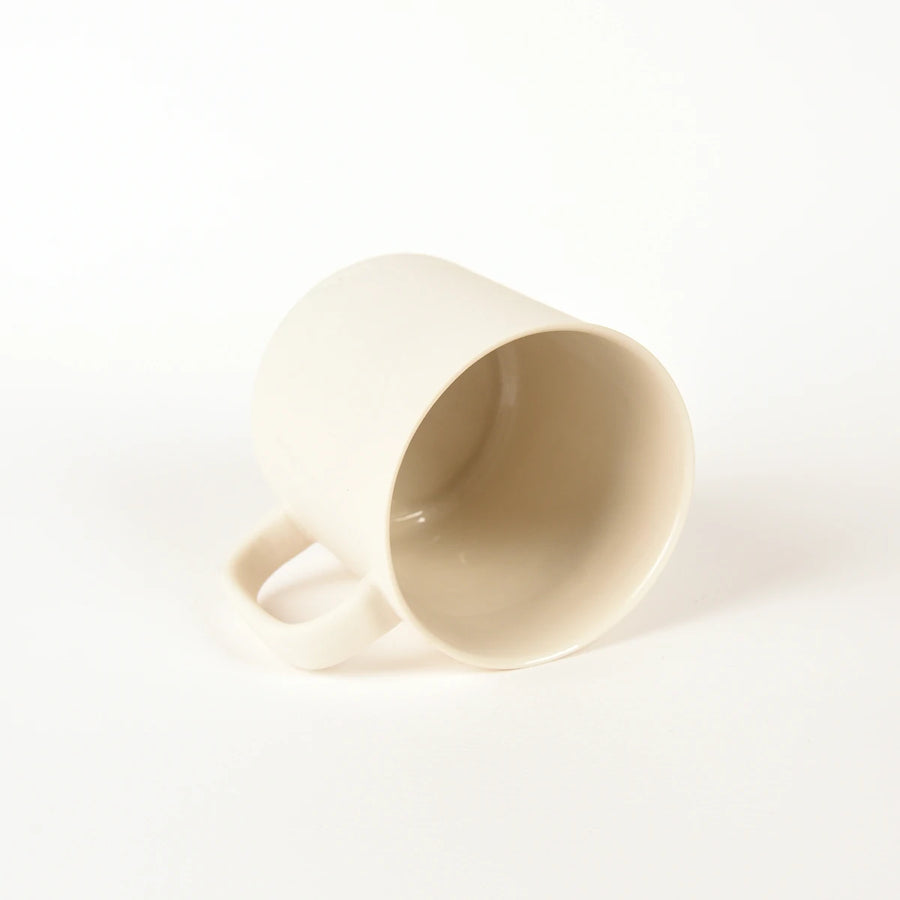 Pebble Beyaz Kupa – 270 ml Limoges Porselen – 1 Adet - 2