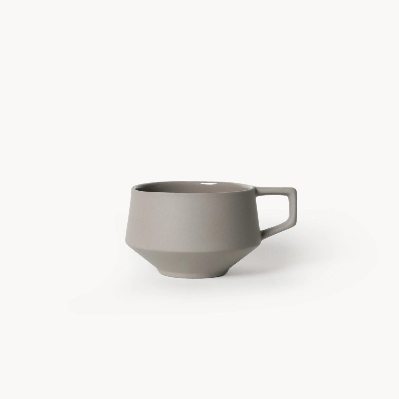 Lumière Grey Türk Kahvesi Fincanı – Limoges Fransız Porseleni, 70 ml - 4