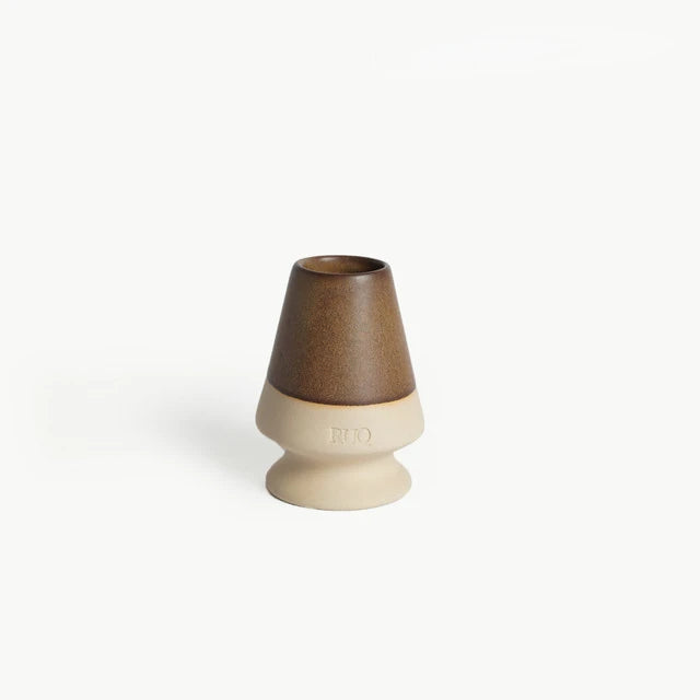Kahverengi Matcha Kasesi & Whisk Set (600 ml) - 3