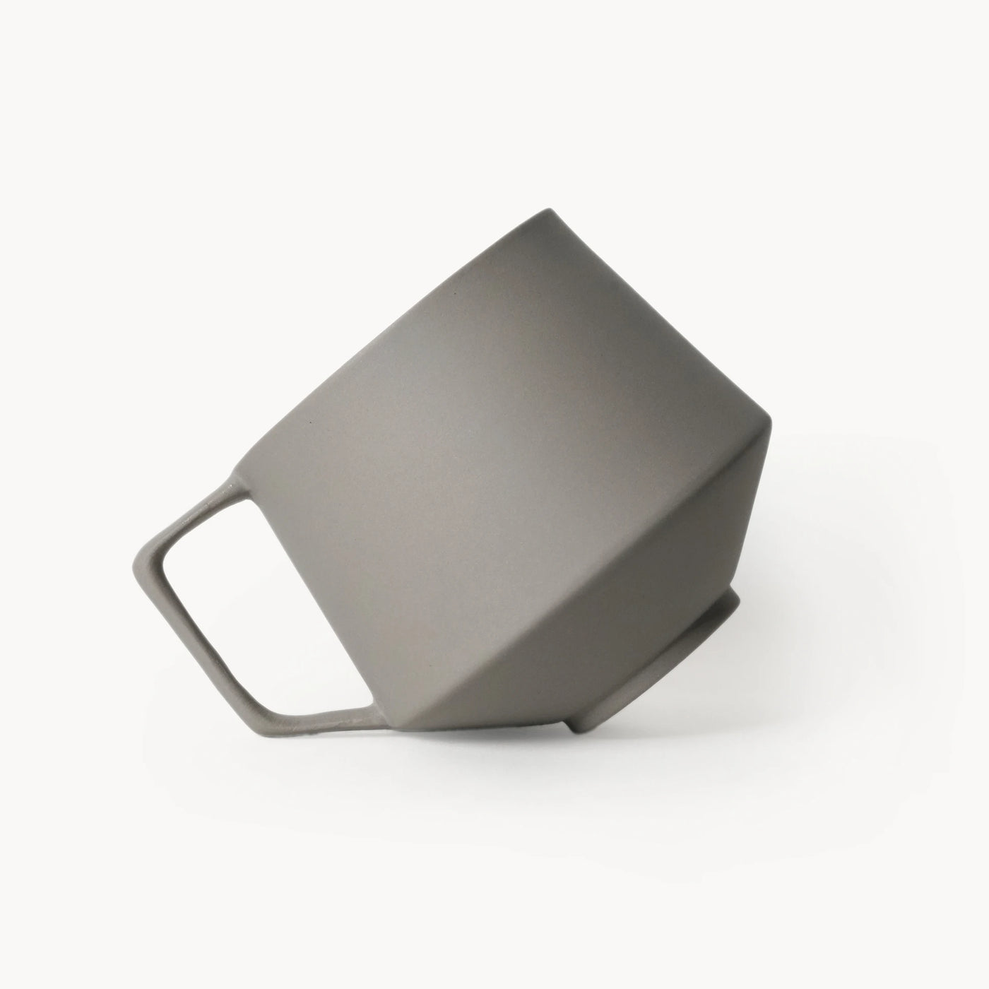 Lumière Grey Kupa – Limoges Fransız Porseleni, 300 ml - 5