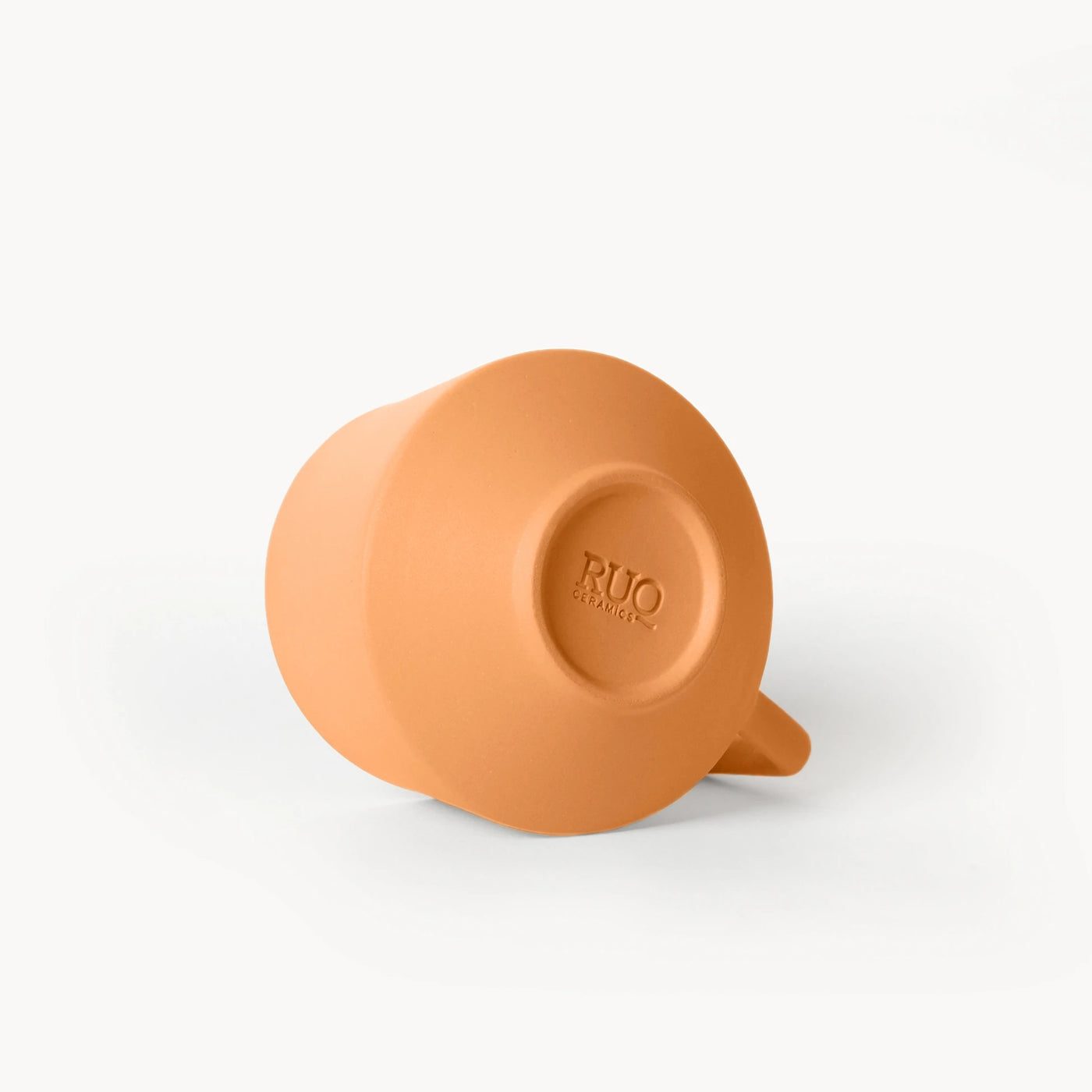 Lumière Orange Kahve Fincanı – Limoges Fransız Porseleni, 200 ml - 4