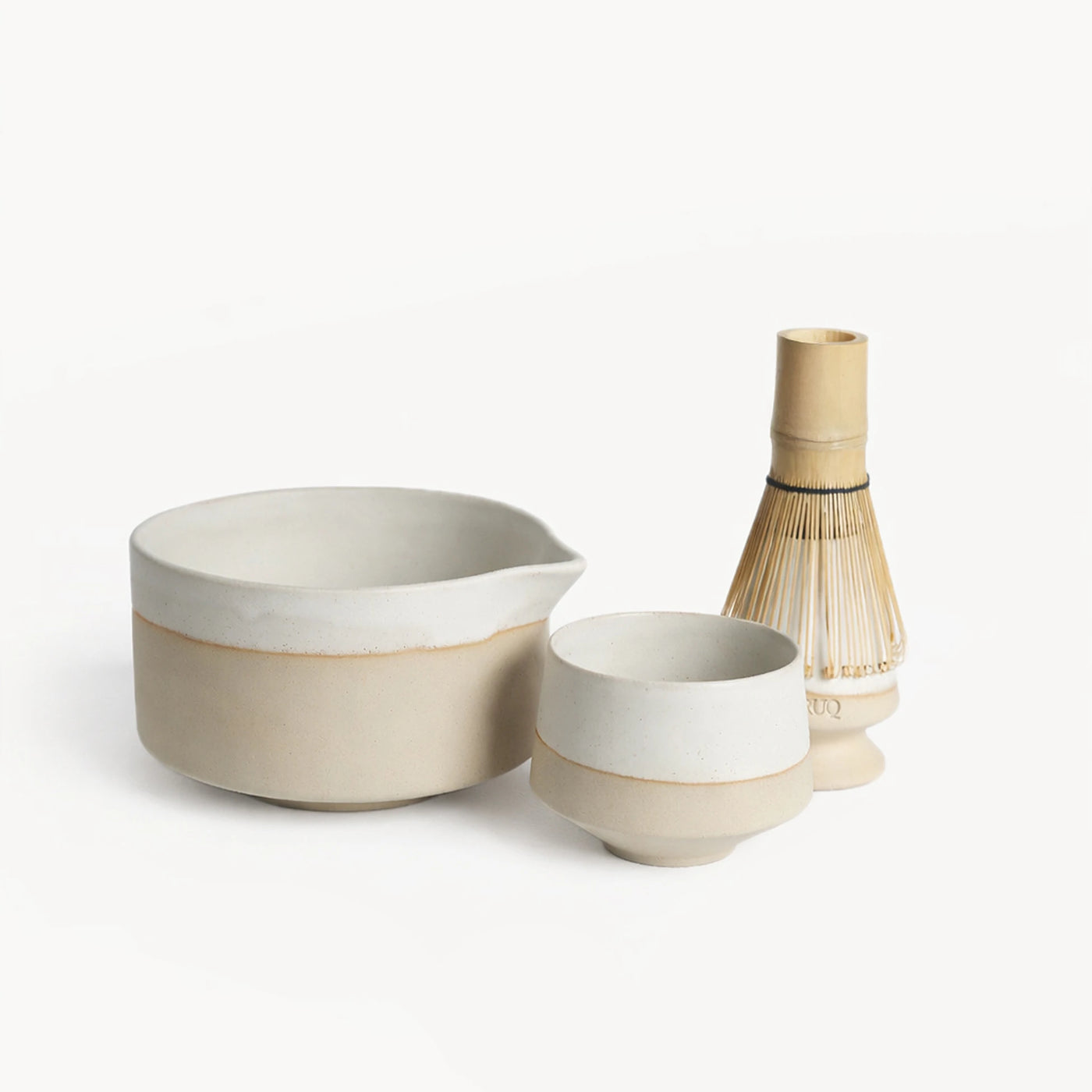 Beyaz Matcha Seti + 1 Fincan (600 ml + 200 ml) - 2