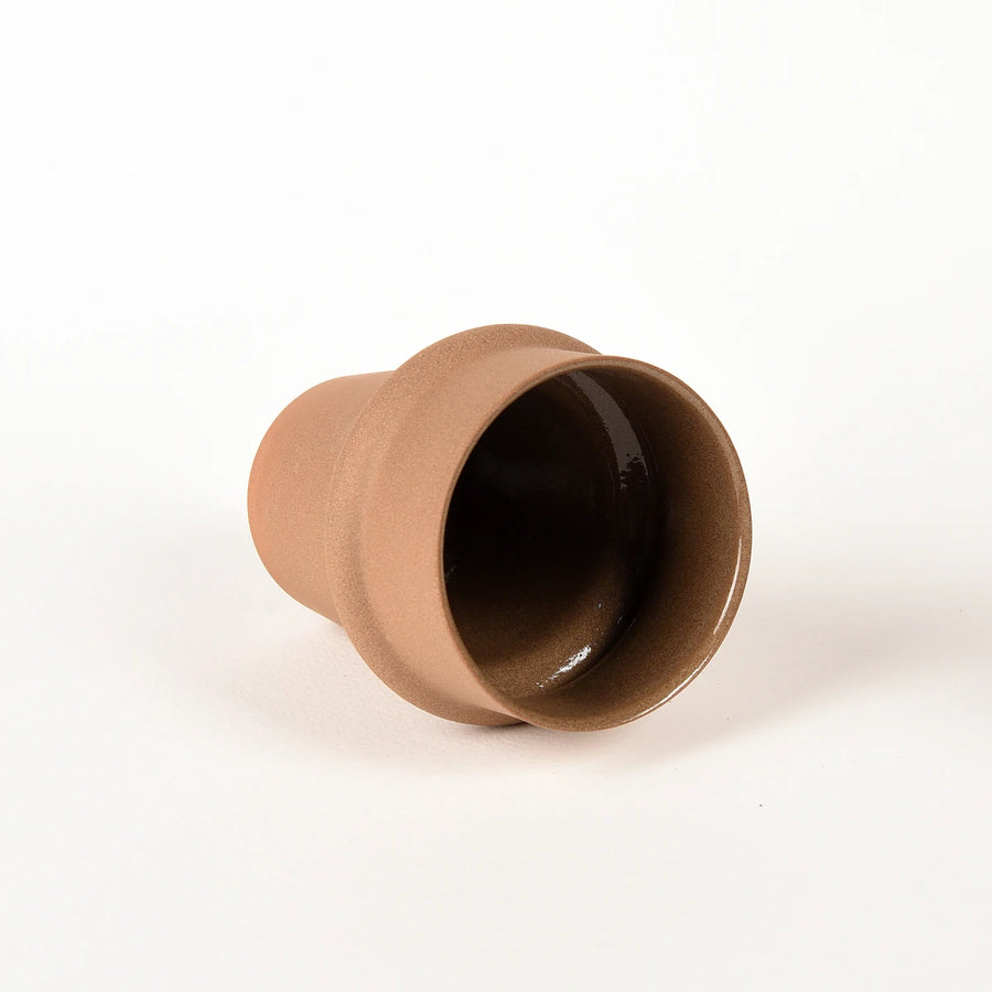 Kahverengi Filtre Kahve Bardağı – 125 ml Stoneware – 1 Adet - 2