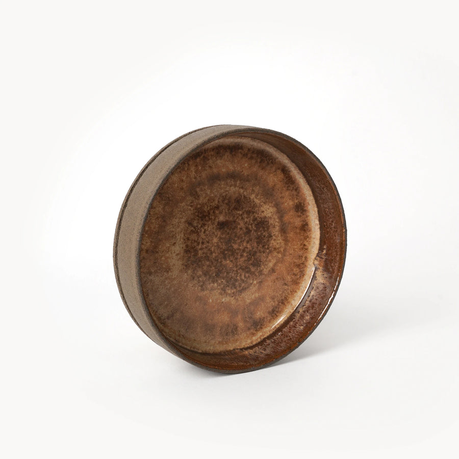 Toffee Kahverengi Meze Tabağı – Stoneware, Ø13 cm - 2