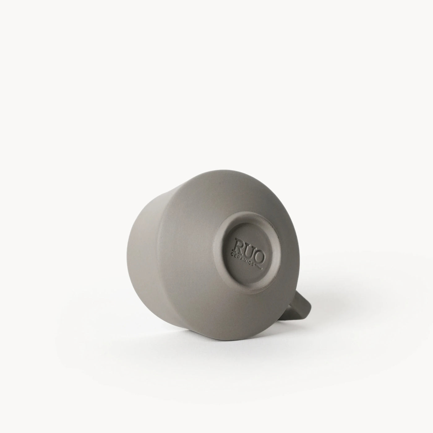 Lumière Grey Duble Türk Kahvesi Fincanı – Limoges Fransız Porseleni, 120 ml - 5