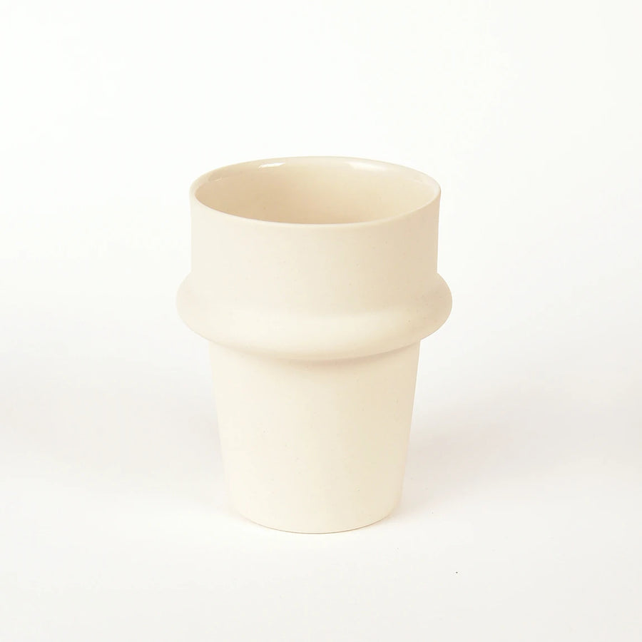Beyaz Filtre Kahve Bardağı – 125 ml Limoges Porselen – 1 Adet