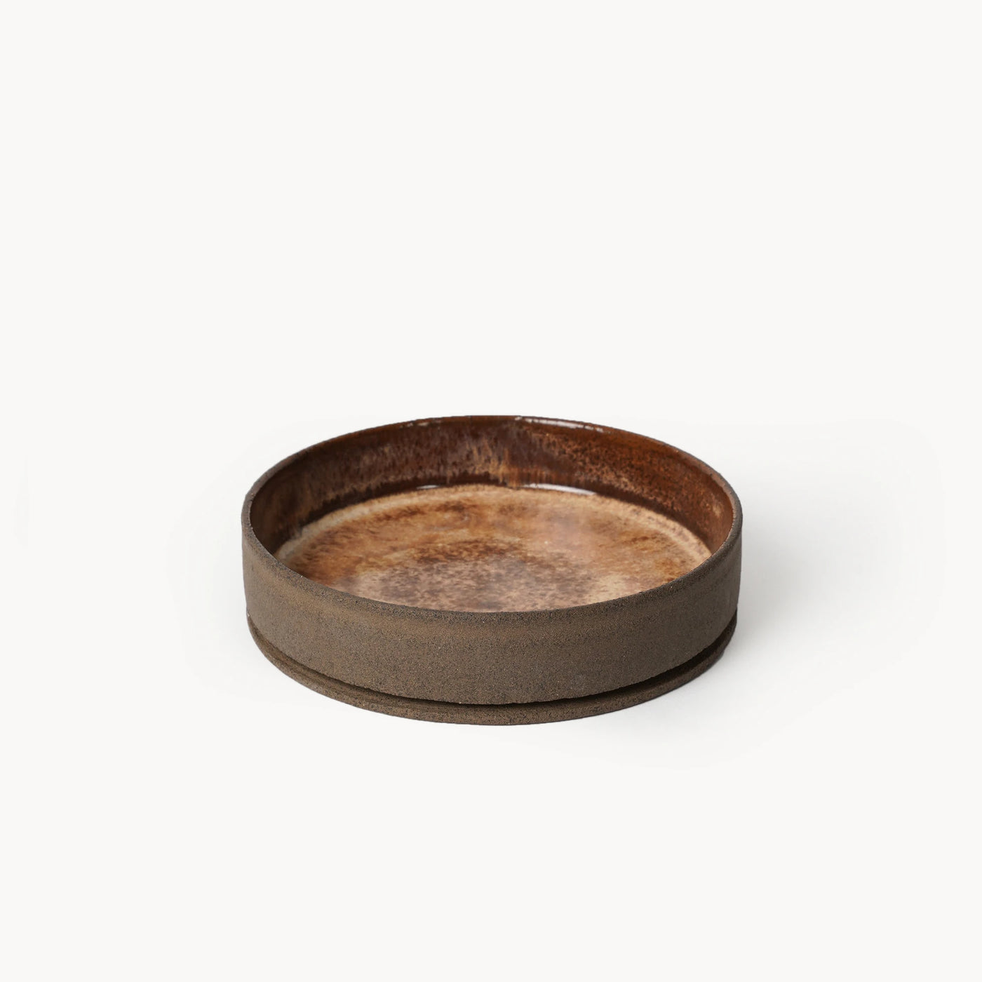 Toffee Kahverengi Meze Tabağı – Stoneware, Ø13 cm - 3